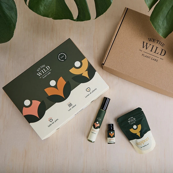 We the Wild Mini Essential Plant Care Kit