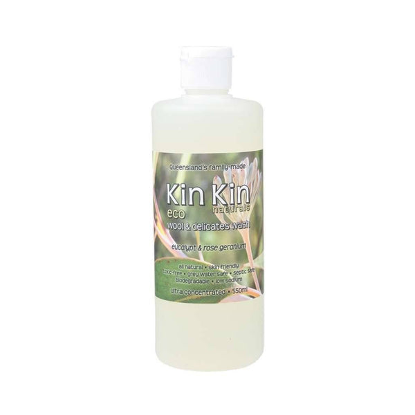 Kin Kin Eco Wool and Delicates Wash Eucalypt and Rose 1050ml