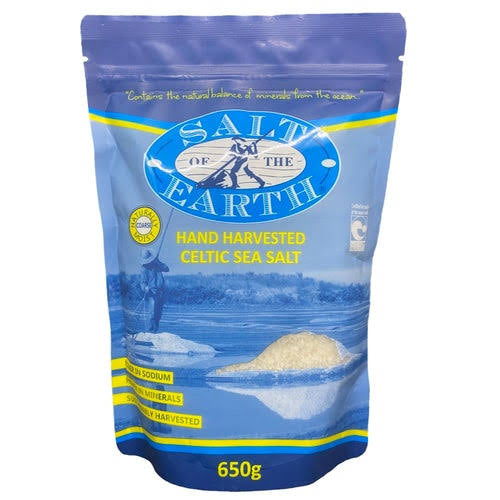 Salt of the Earth Celtic Sea Salt Fine 650g