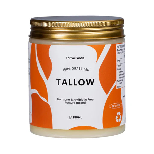 Thrive Tallow 100% Grassfed Tallow 250ml
