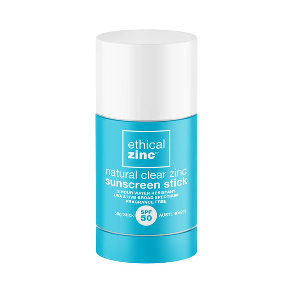 Ethical Zinc Sunscreen Stick spf50 50g