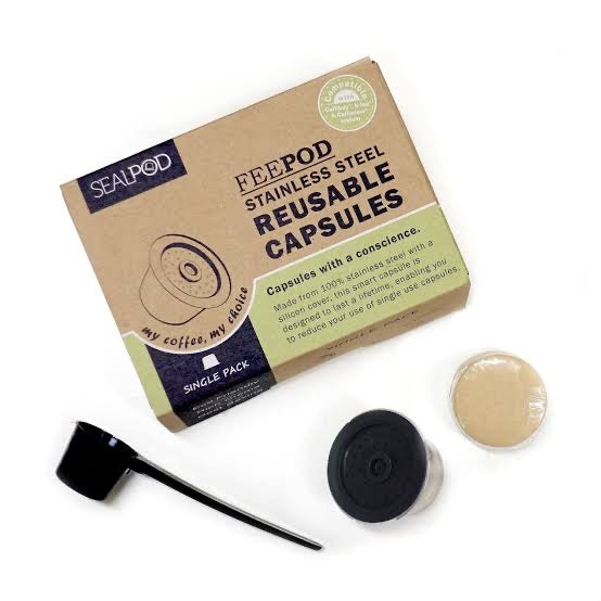 SealPod FeePod Reusable Coffee Capsule Starter Kit