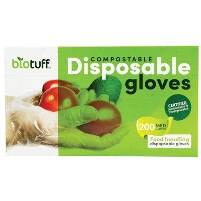 Biotuff Compostable Disposable Gloves