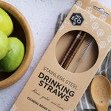 Ever Eco Stainless Steel Straws - Straight