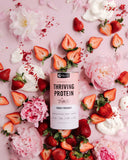 Nutra Organics Thriving Protein Strawberries and Cream 450g