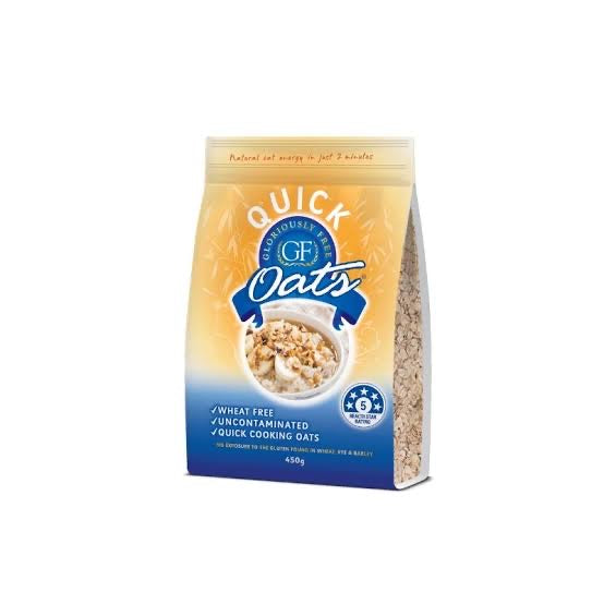 Gloriously Free Rolled Quick Oats 450g