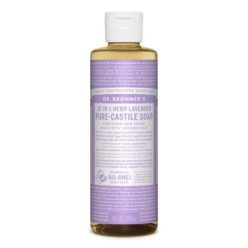 Dr Bronner Liquid Castile Soap Lavender 237ml