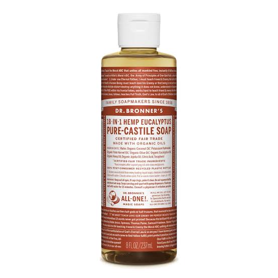 Dr Bronner Liquid Castile Soap Eucalyptus 237ml