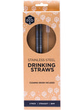 Ever Eco Stainless Steel Straws - Straight